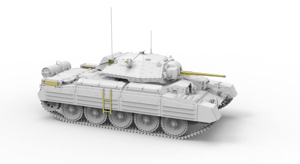 Border 1:35 Crusader Mk.II British Cruiser Tank Mk.VI w/German Captured Variant