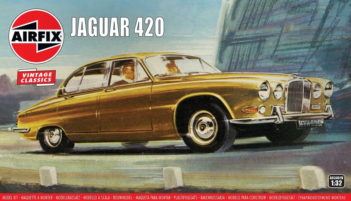 Airfix 1:32 Vintage Classic Jaguar 420