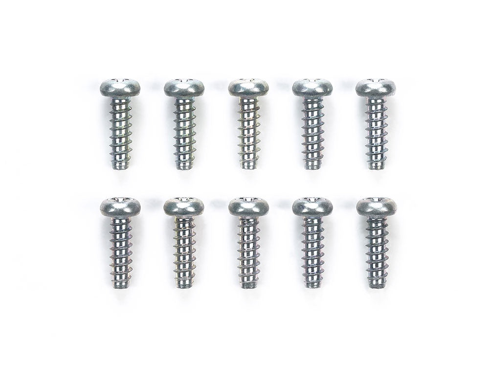 Tamiya 3x10mm Tapping Screws (10 pcs)
