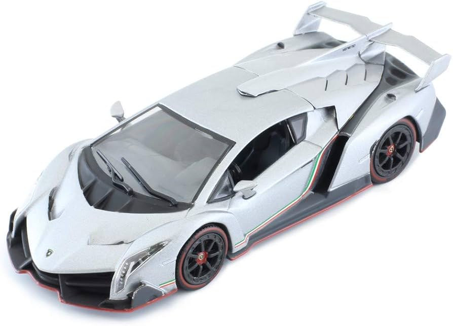 *Pre-owned* IXO 1:43 2013 Lamborghini Veneno Silver