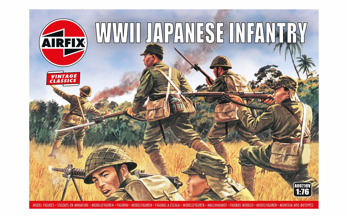 Airfix 1:76 Japanese Infantry