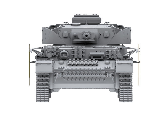 Border 1:35 Pz.Kpfw.IV Ausf.F1 Vorpanzer & Schurzen