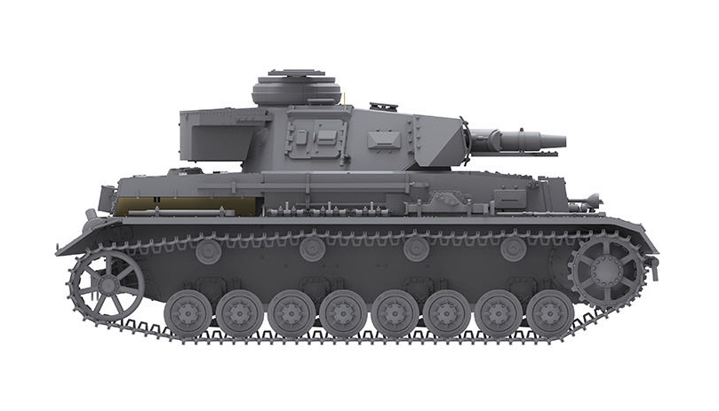 Border 1:35 Pz.Kpfw.IV Ausf.F1 Vorpanzer & Schurzen