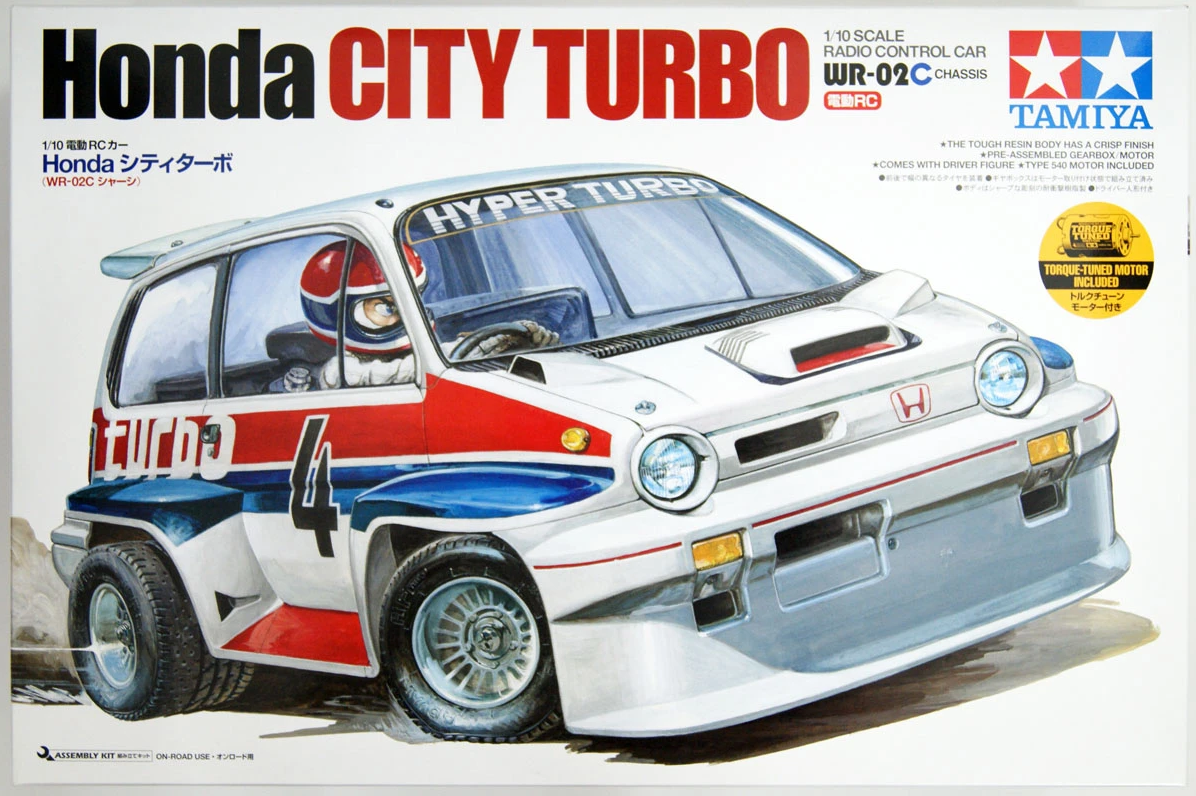 Tamiya 1/10 Honda City Turbo WR-01