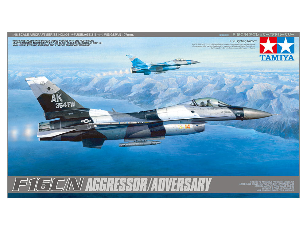 Tamiya 1:48 F-16C/N "Aggressor/Adversary"