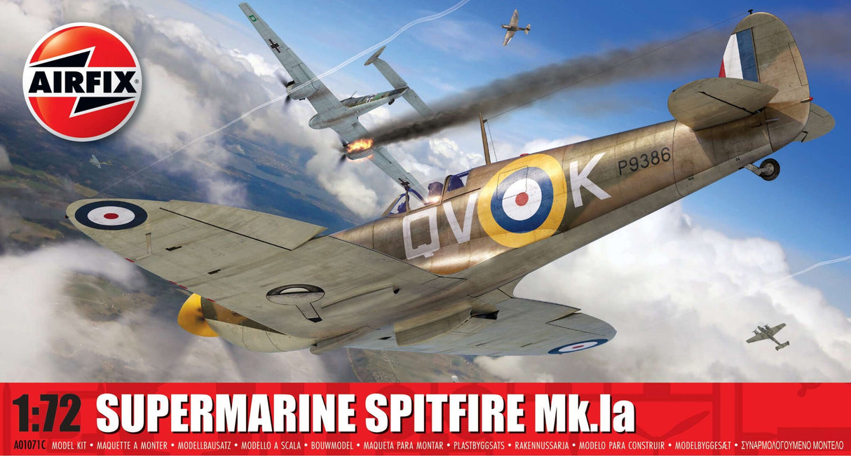 Airfix 1:72 Supermarine Spitfire Mk.Ia No.19 Squadron
