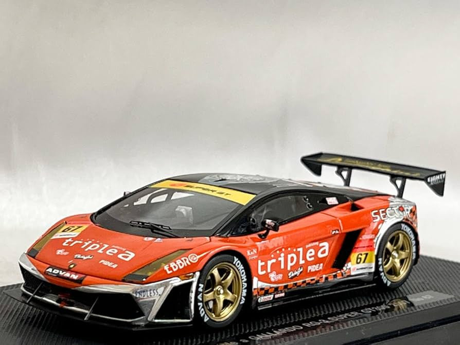 Ebbro 1:43 Triple A Gallardo RG-3 Super GT300 2007 #67