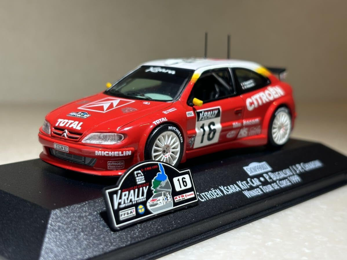 Skid 1:43 Citroen Xsara Kit Car Winner Tour de Corse 1999