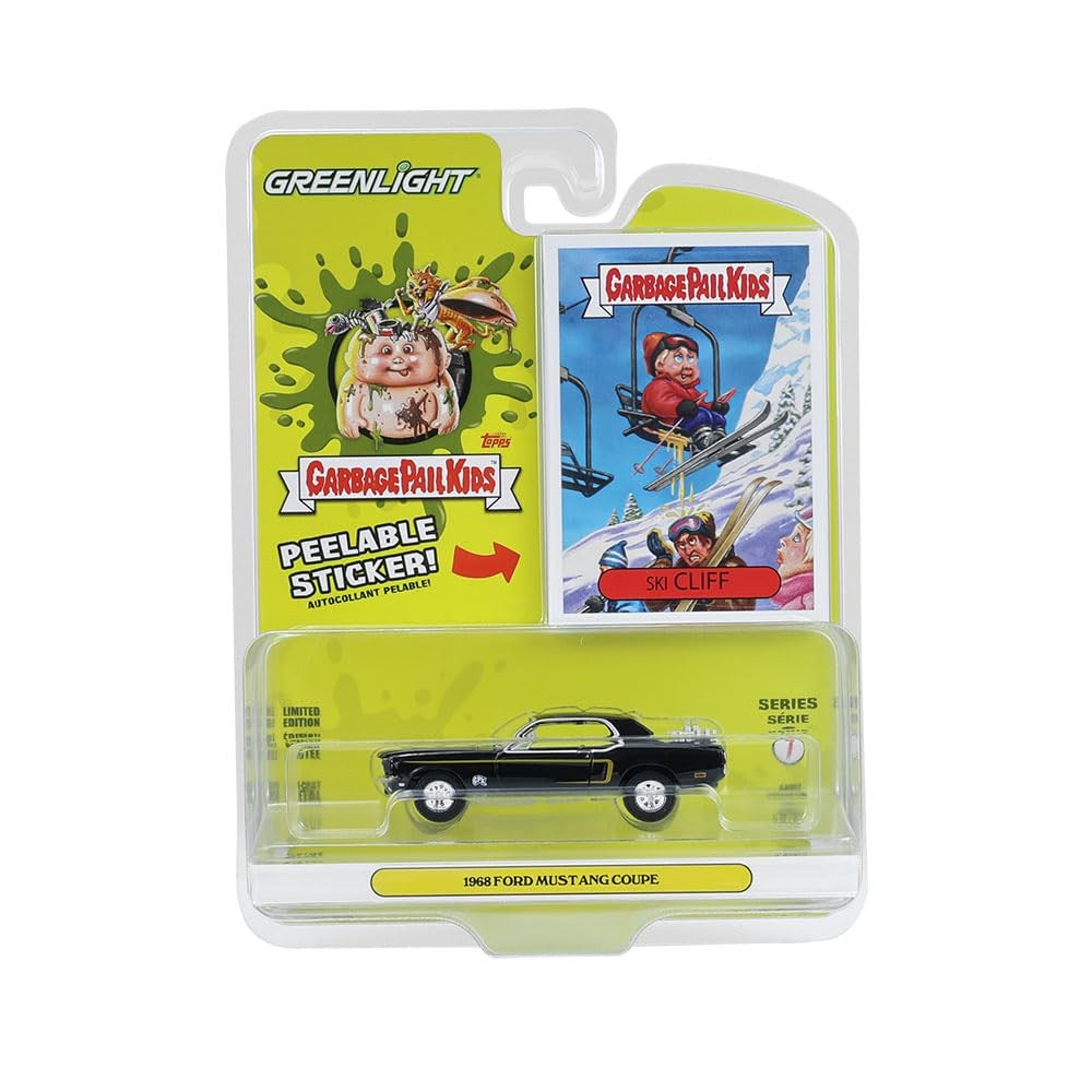 Greenlight 1:64 1968 Ford Mustang Coupe Garbage Pail Kids