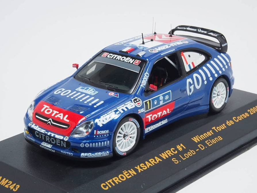 IXO 1:43 Citroen Xsara WRC #1 Winner Tour de Corse 2006