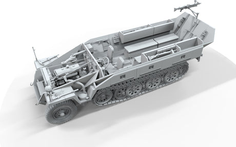 Border 1:35 Sd.Kfz.251/1 Ausf.D w/Workable Tracks & Interiors