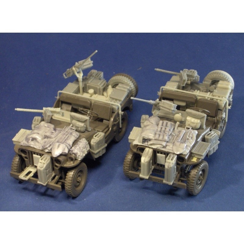 Resi Cast 1:35 Popski's Private Army Jeep Resin Conv. Set (LW)