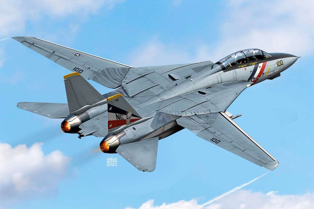 Academy 1:72 Grumman F-14 D Tomcat - "VF-2 Bounty Hunters"