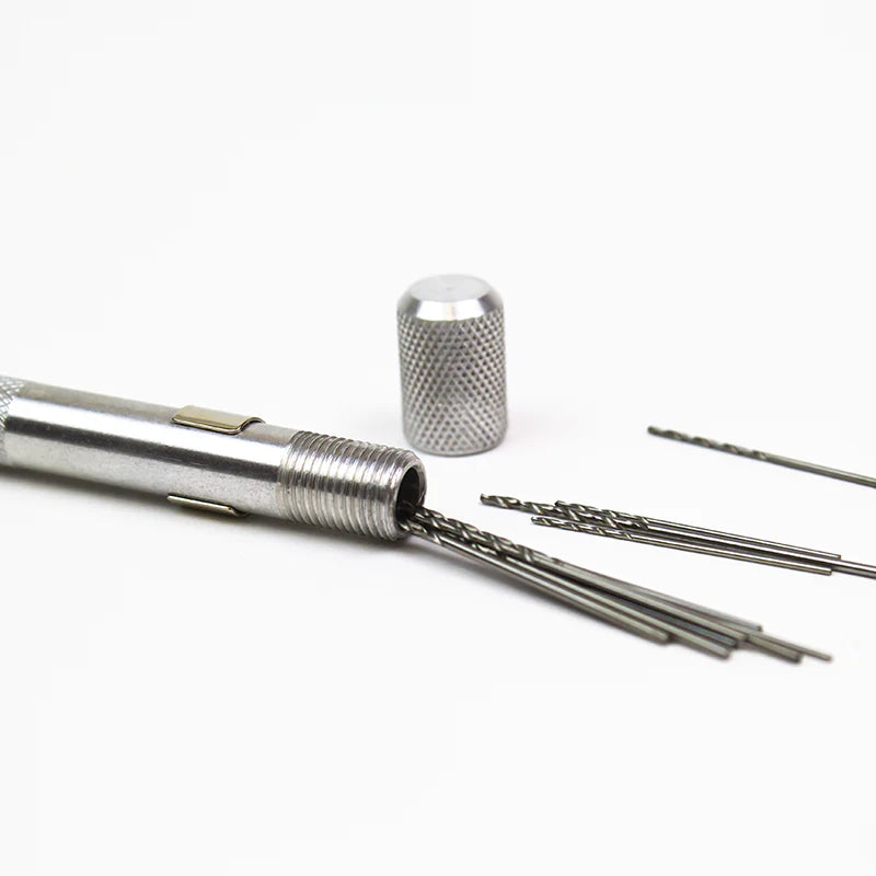 Excel Pin Vise w/12 drill bits