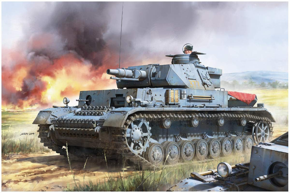 Border 1:35 Pz.Kpfw.IV Ausf.F1 Vorpanzer & Schurzen