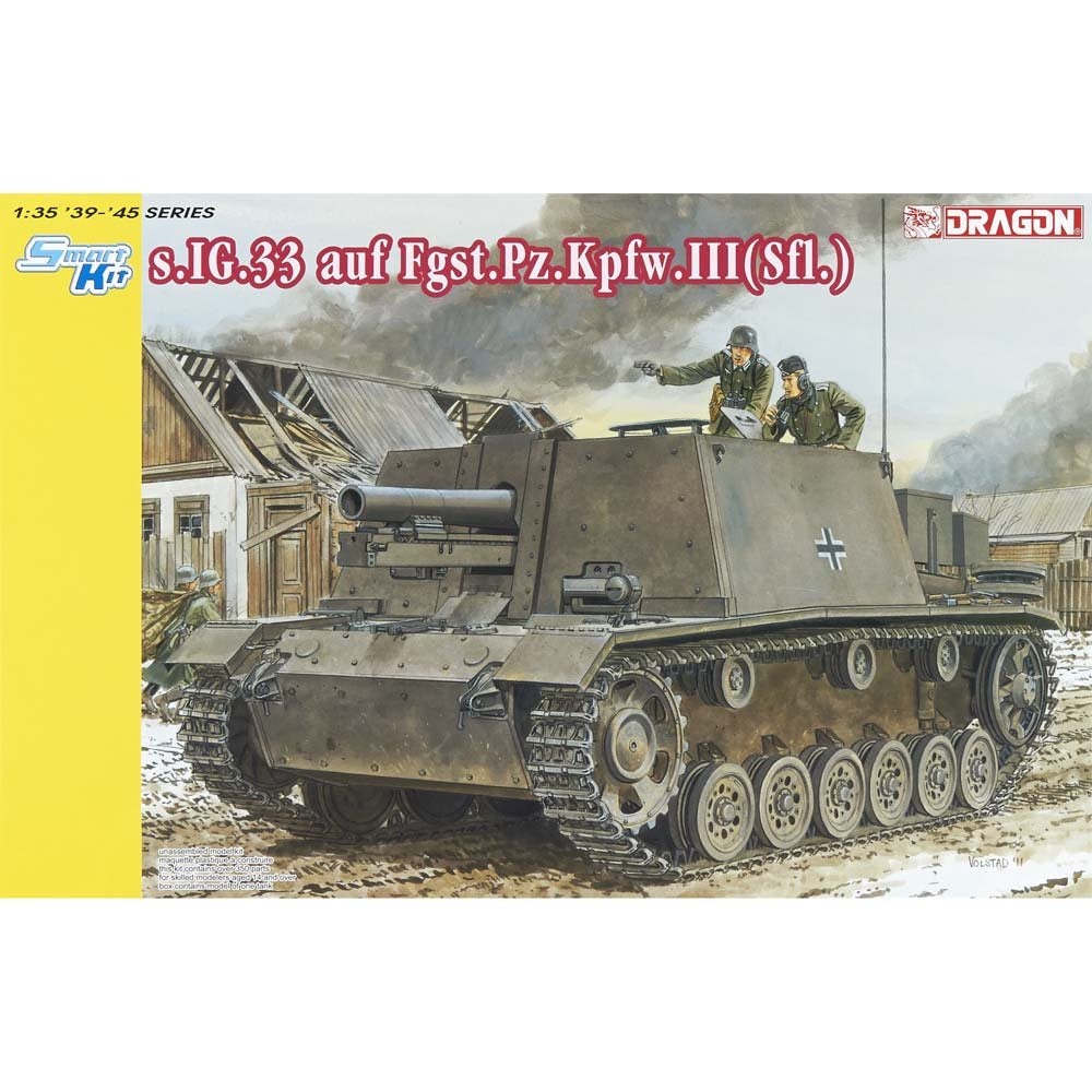 *Clearance* Dragon 1:35 s.IG.33 auf Fgst. Pz.Kpfw.III (Sfl.) (LW)