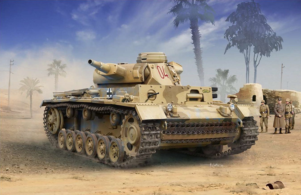 Academy 1:35 German Panzer III Ausf.N Afrika Korps