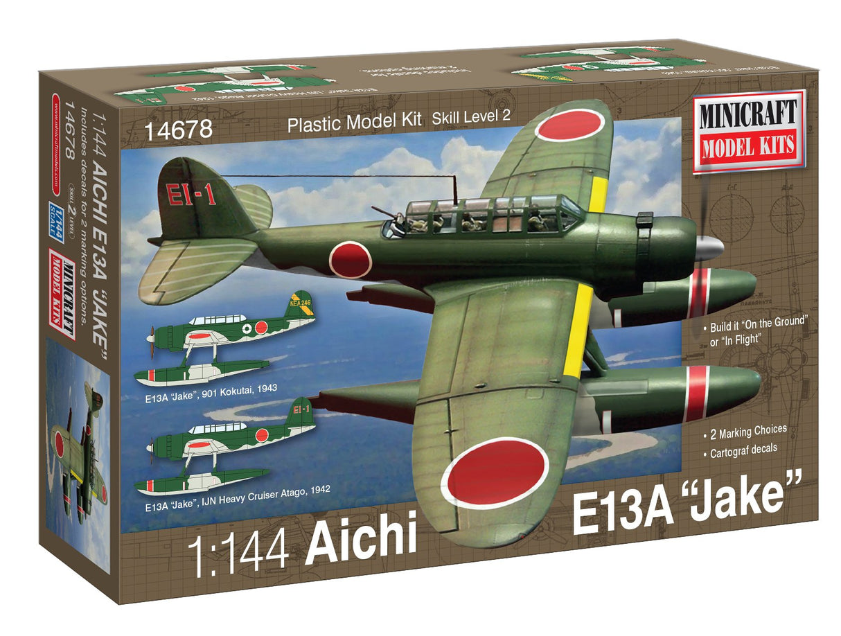 Minicraft 1:144 Aichi E13A "Jake"