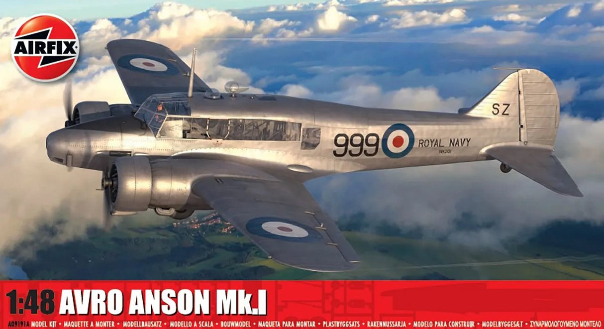 Airfix 1:48 Avro Anson Mk.1 Royal Navy