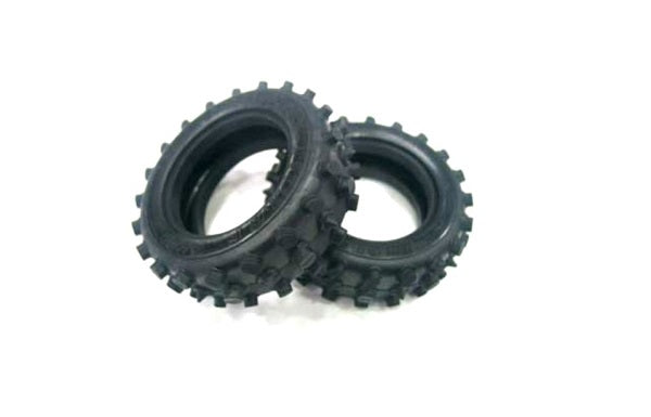 Tamiya 9805110 Hotshot Tires-58047/58391 (2) - Front
