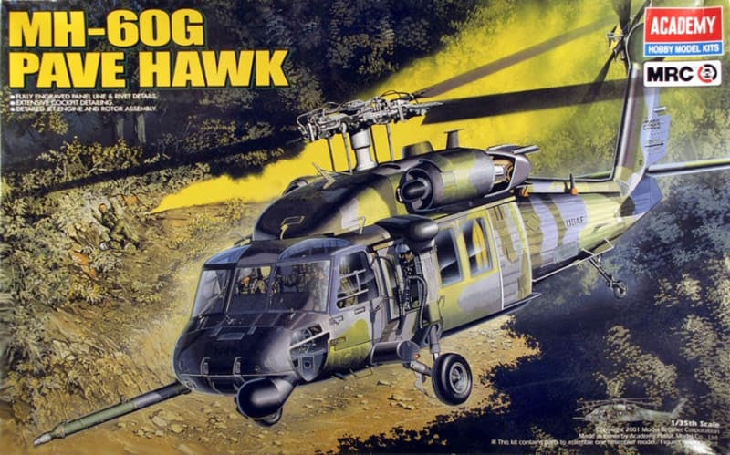 Academy 1:35 Sikorsky MH-60G Pave Hawk (LW)