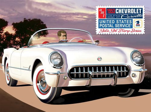 AMT 1:25 '53 Chevrolet Corvette USPS Series