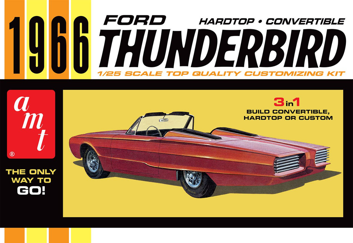 AMT 1/25 1966 FORD THUNDERBIRD HARDTOP/CONVERTIBLE