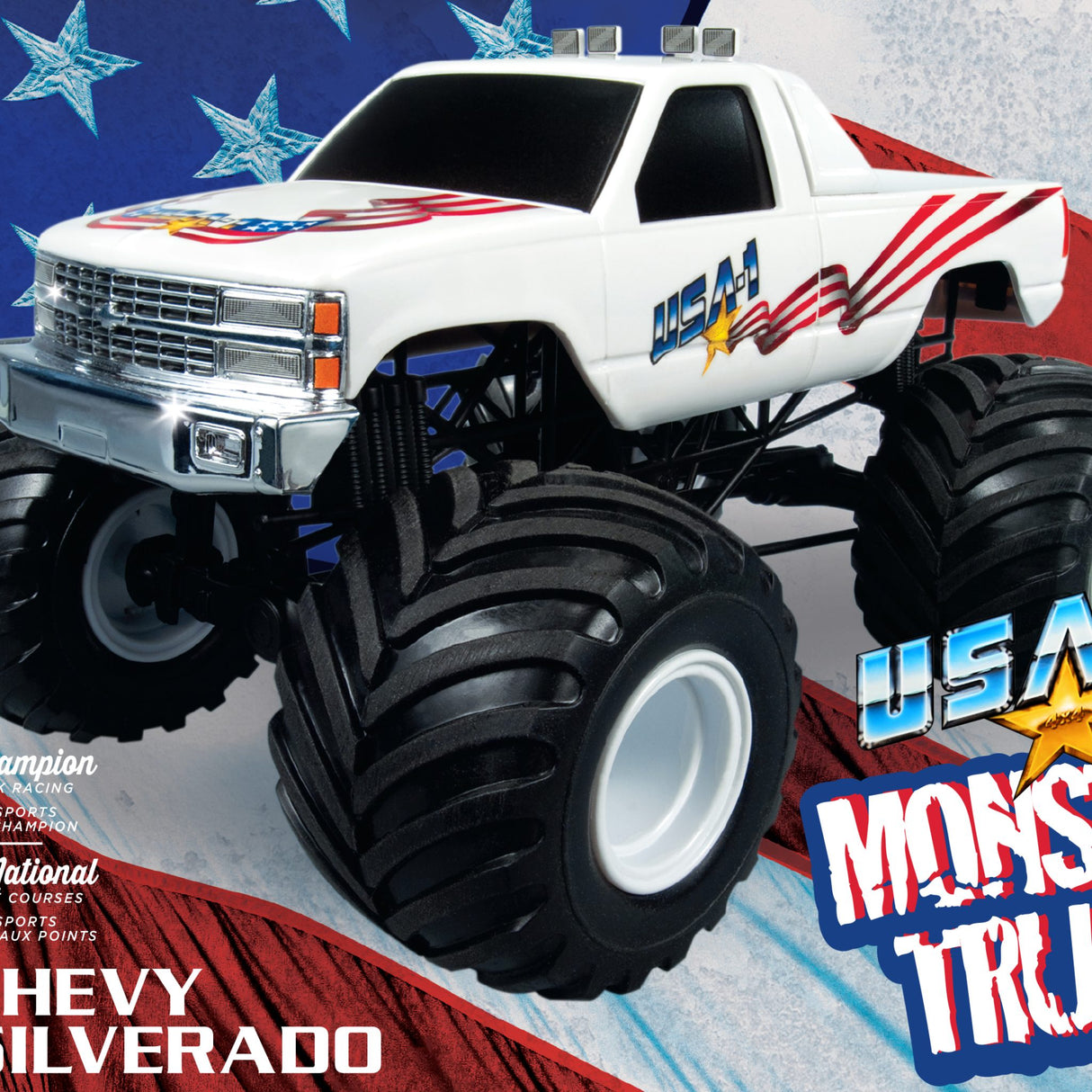 AMT 1/32 Chevy Silverado USA-1 Monster Truck SNAP