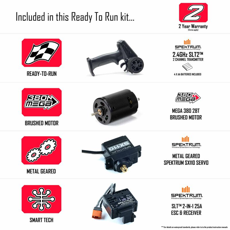 1/18 GRANITE GROM MEGA 4X4 Monster Truck RTR Blue