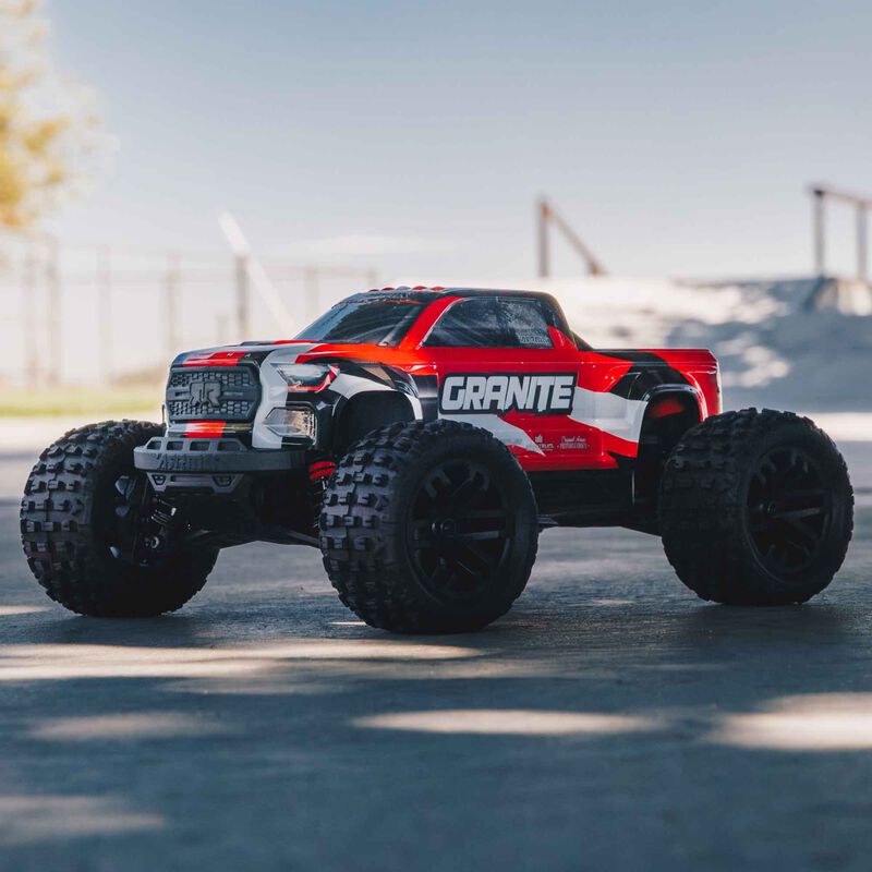 1/18 GRANITE GROM MEGA 4X4 Monster Truck RTR Red