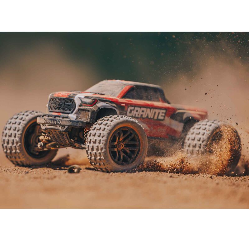 1/18 GRANITE GROM MEGA 4X4 Monster Truck RTR Red