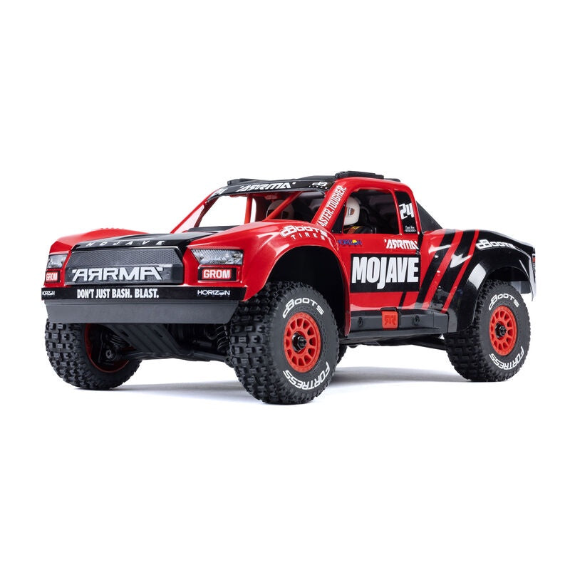 MOJAVE GROM MEGA 380 Brushed 4X4 Small Scale D/T RTR Red