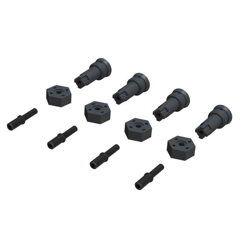 Arrma Wheel Axle and Hub Set Granite Grom