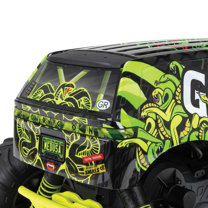 Arrma 1:10 Gorgon 4X2 MEGA 550 Brushed Monster Truck RTR