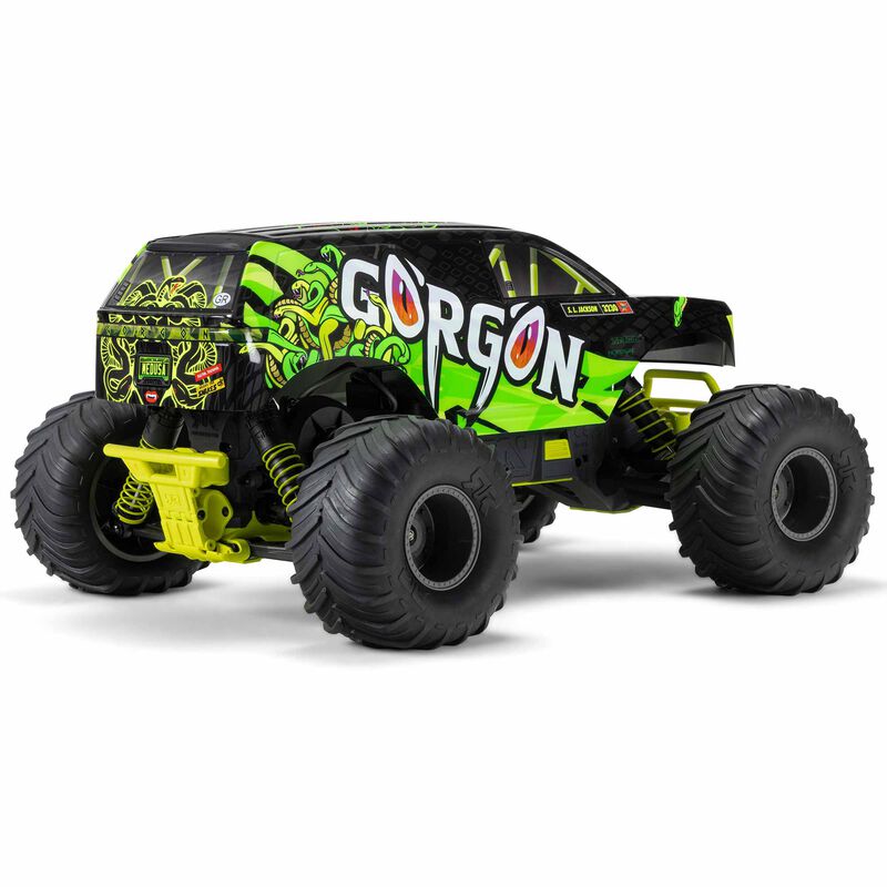 Arrma 1:10 Gorgon 4X2 MEGA 550 Brushed Monster Truck RTR