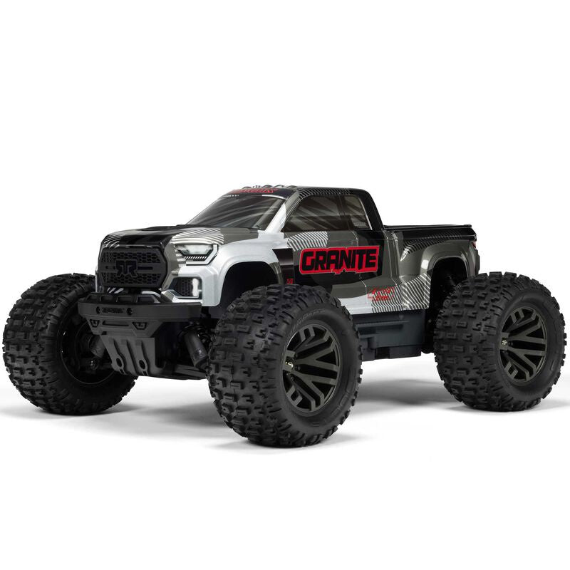 Arrma 1/10 Gun Metal GRANITE 223S DSC 4X4 RTR Brushless