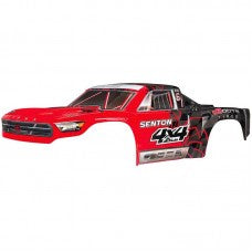 Arrma Body Painted Decal Trim Red Senton Mega
