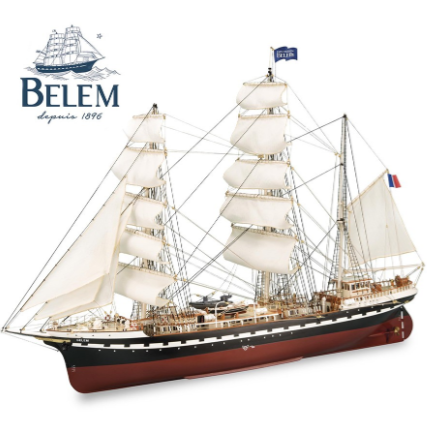 Artesania Latina 1/75 French Le Belem 1896 Wooden Ship