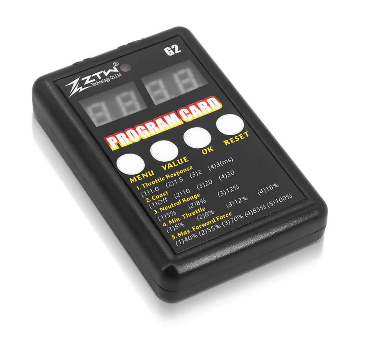 ZTW Program Card Beast G2