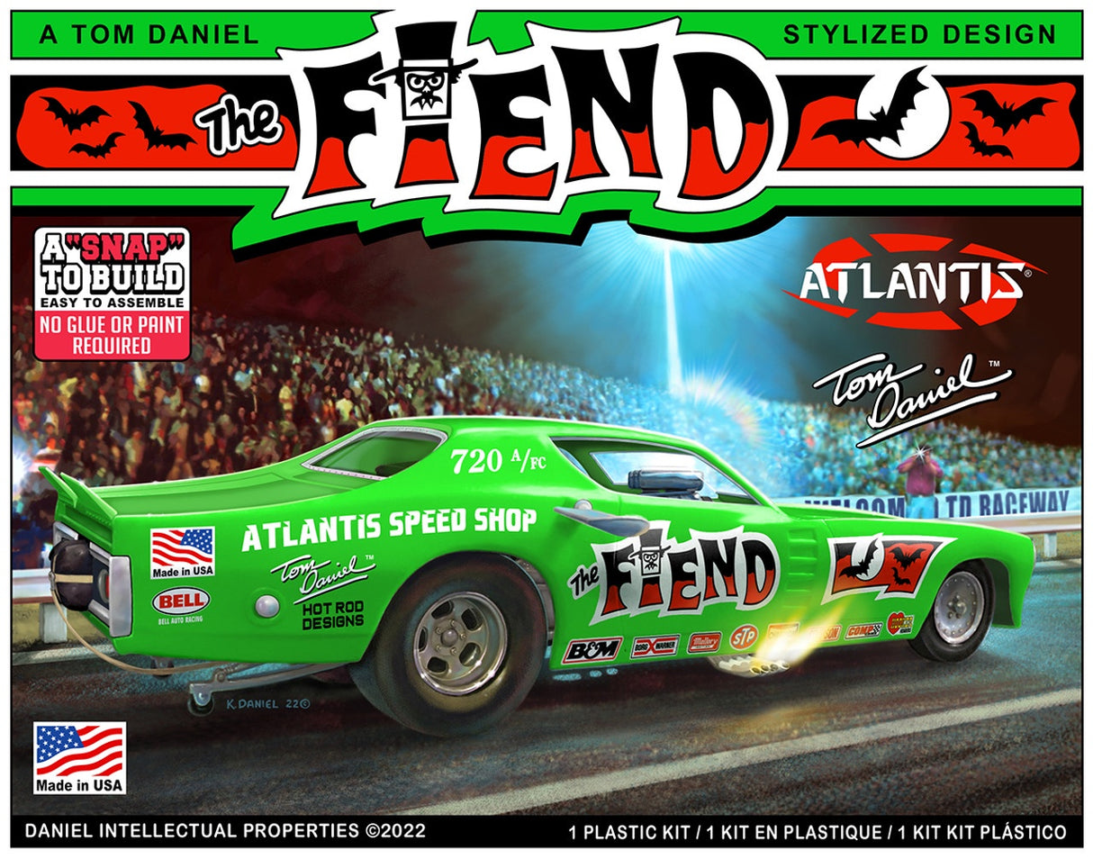 Atlantis Models 1/32 Tom Daniel The Fiend Funny Car
