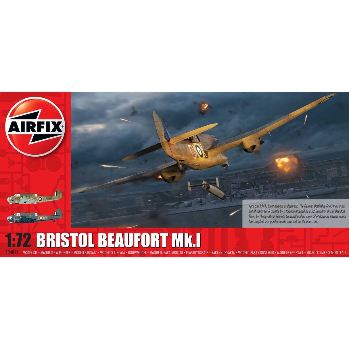 Airfix 1:72 Bristol Beaufort Mk.I (FMS)
