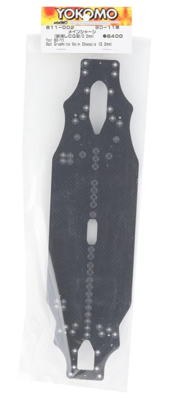 Yokomo BD11-002 Graphite Main Chassis BD11