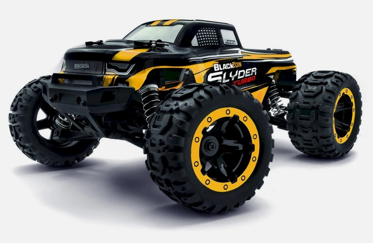 Blackzon 1/16 Slyder MT Turbo Black & Yellow w/Batt & Charger