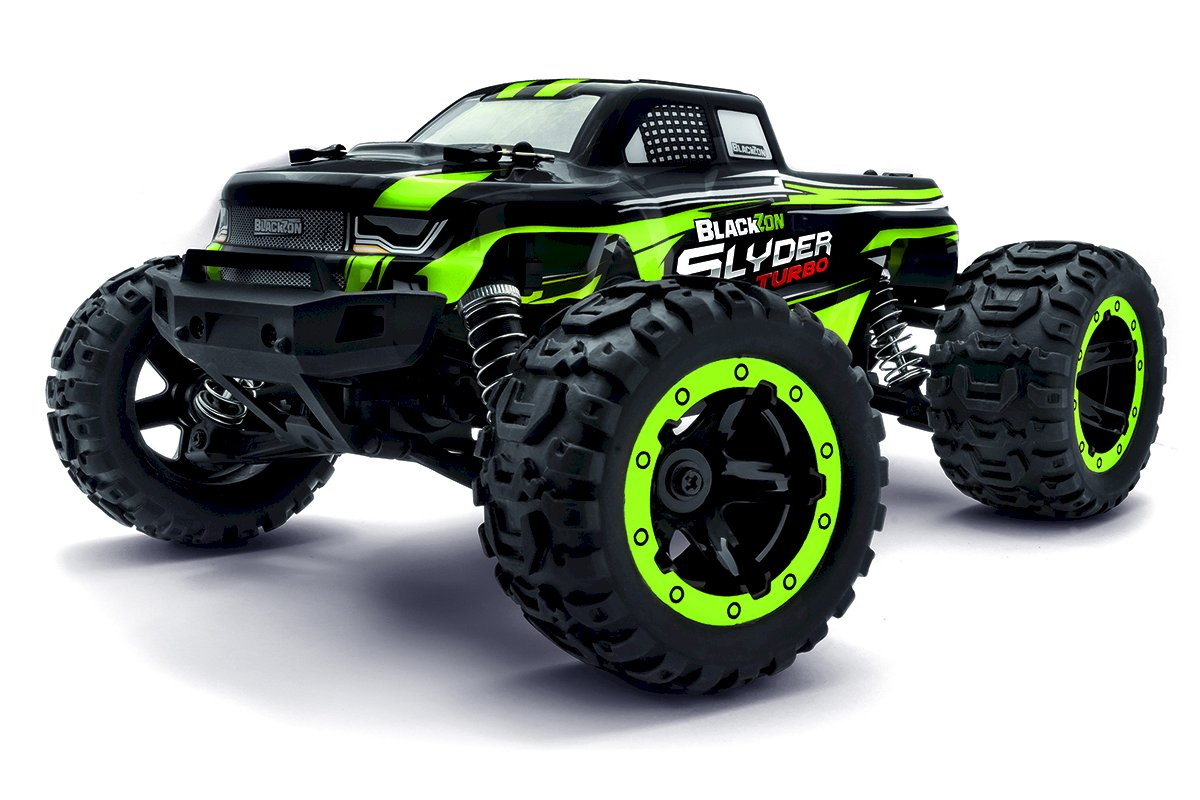 Blackzon 1/16 Slyder MT Turbo Black & Green w/Batt & Charger