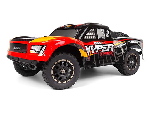 Blackzon 1/16 Vyper Short Course Turbo Brushless Red/Orange w/Batt. & Charg.