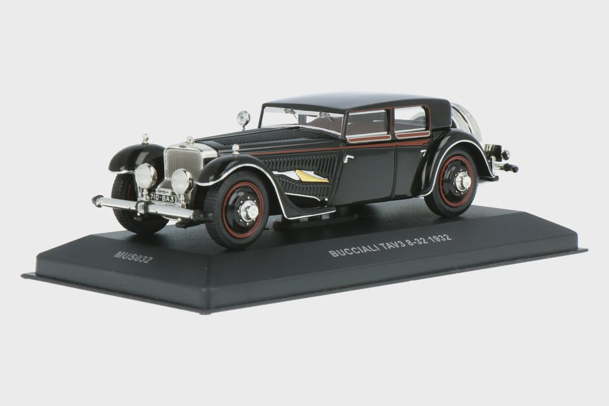 "Pre owned" Ixo Museum 1:43 Bucciali TAV3