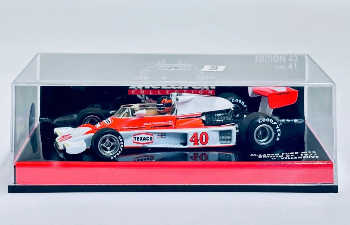 Minichamps 1/43 McLaren M23 #40 GP Britain 1977 Villeneuve 530 774340 JB127