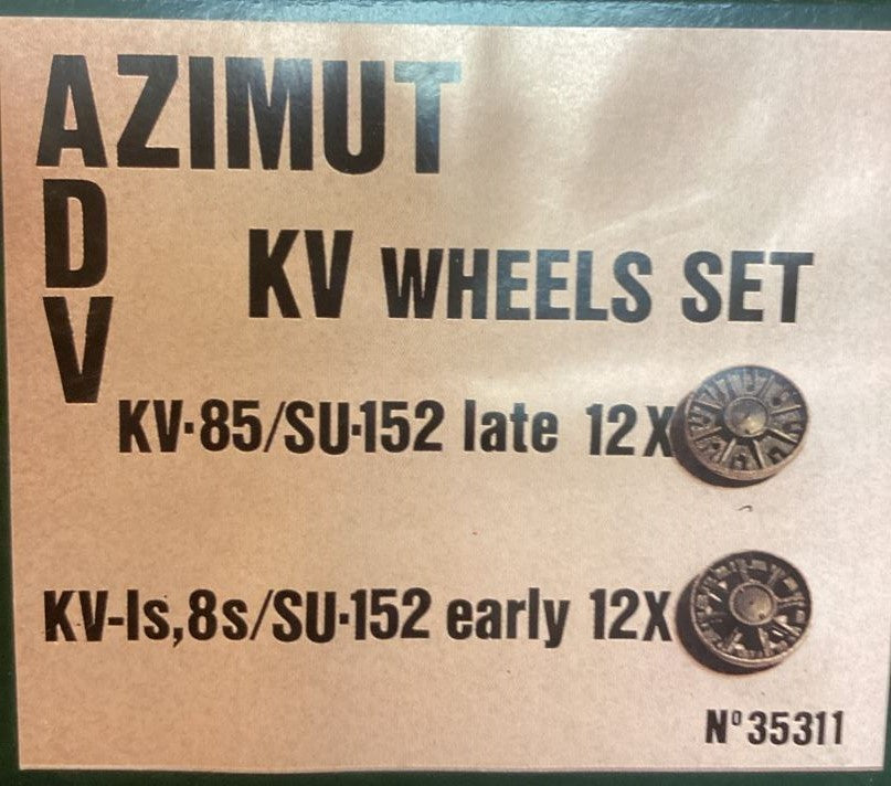 ADV 1:35 KV Resin Wheels Set