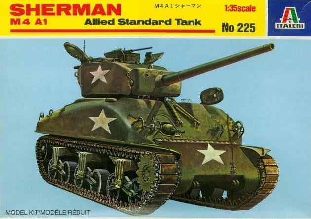 *Clearance, Vintage, Sealed* Italeri 1:35 M4A1 Sherman (LW)