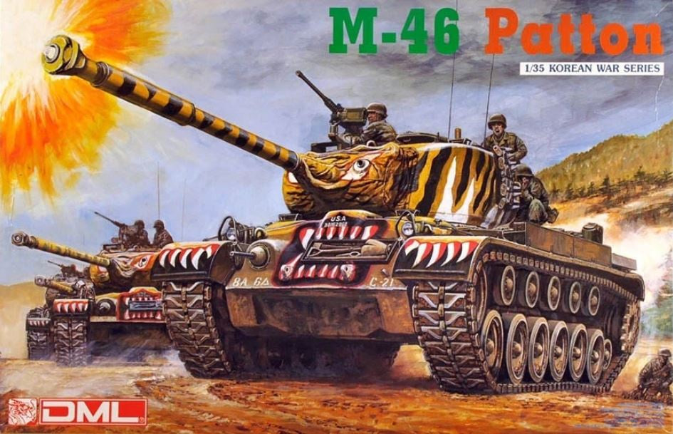 *Clearance, Aged Decals* Dragon 1:35 M-46 Patton